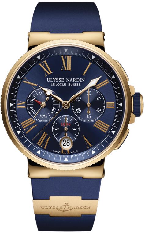 Ulysse Nardin Marine Chronograph Annual Calendar 43mm 1532-150-3/43 Replica Watch